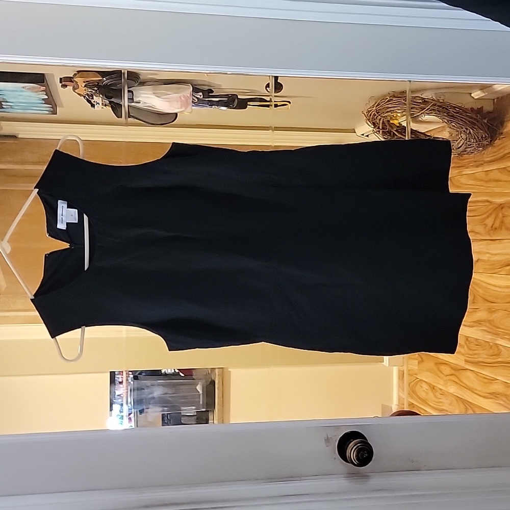 Club Monaco Black Sleeveless Linen  Romper